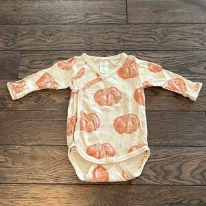 Kate Quinn LS Wrap Bodysuit - organic cotton